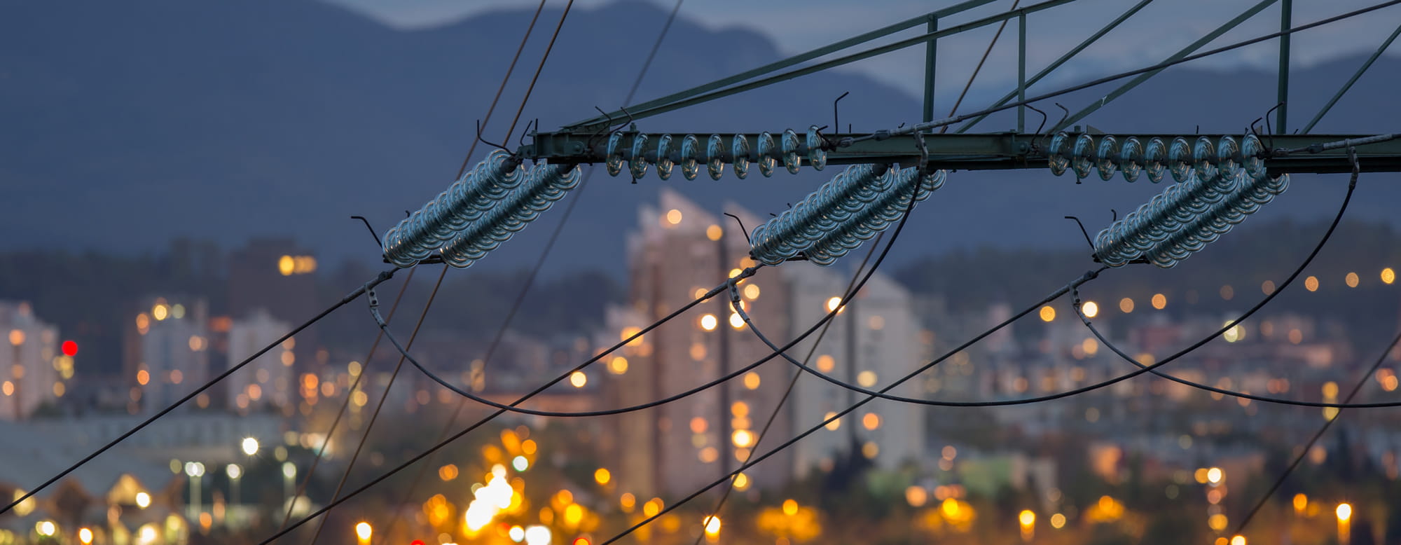 poles and wires